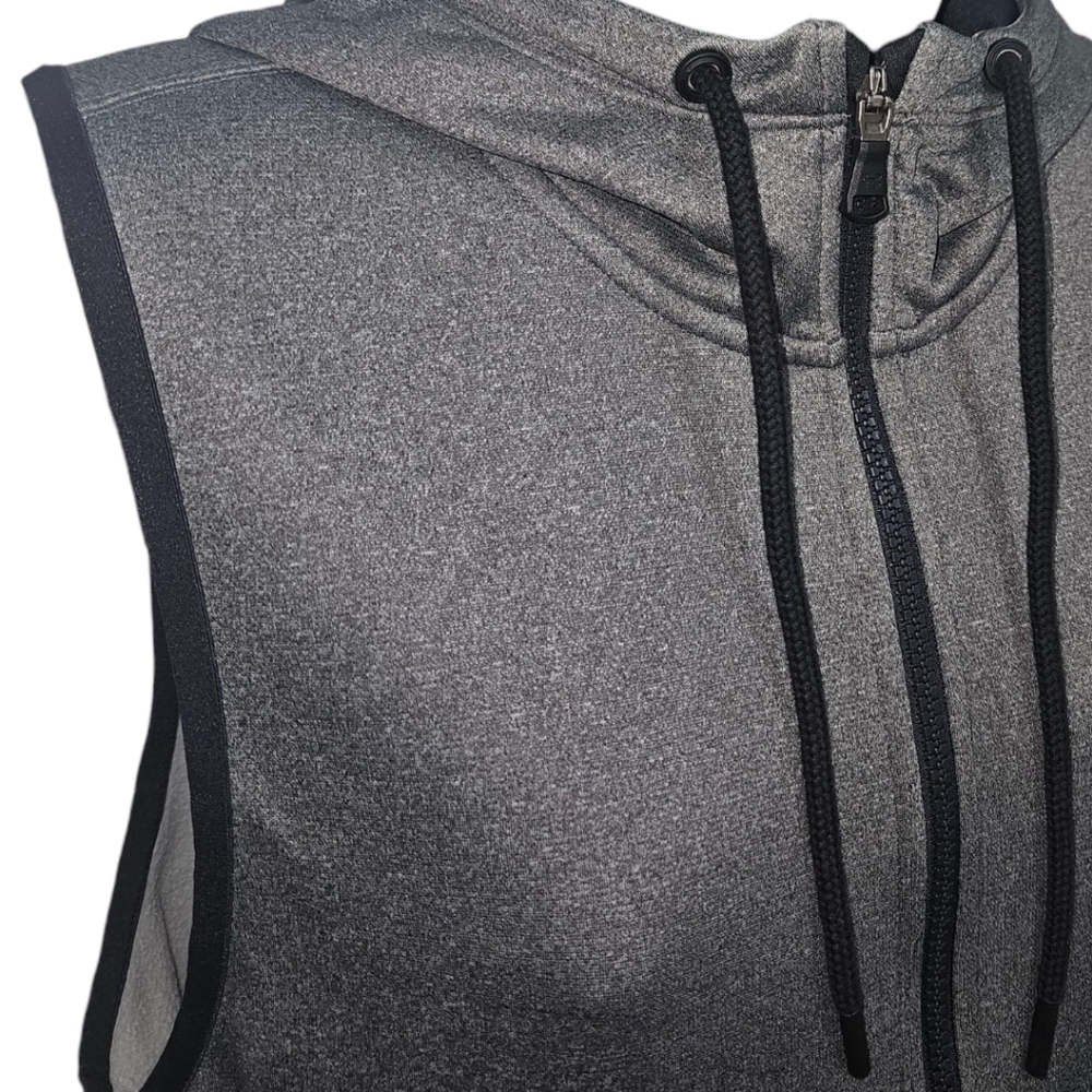 Under Armour Cold Gear Storm Fleece Zip Up Sleeveless Hooded Vest - Picture 4 of 4